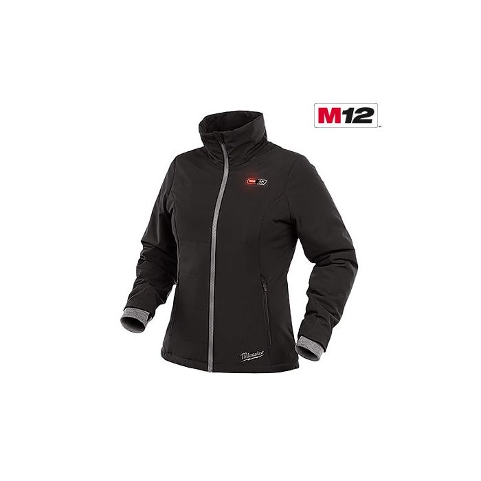 MLW232B-21XL Brand New! Black M12 Heated Women's SOFTSHELL Jacket Kit XL 