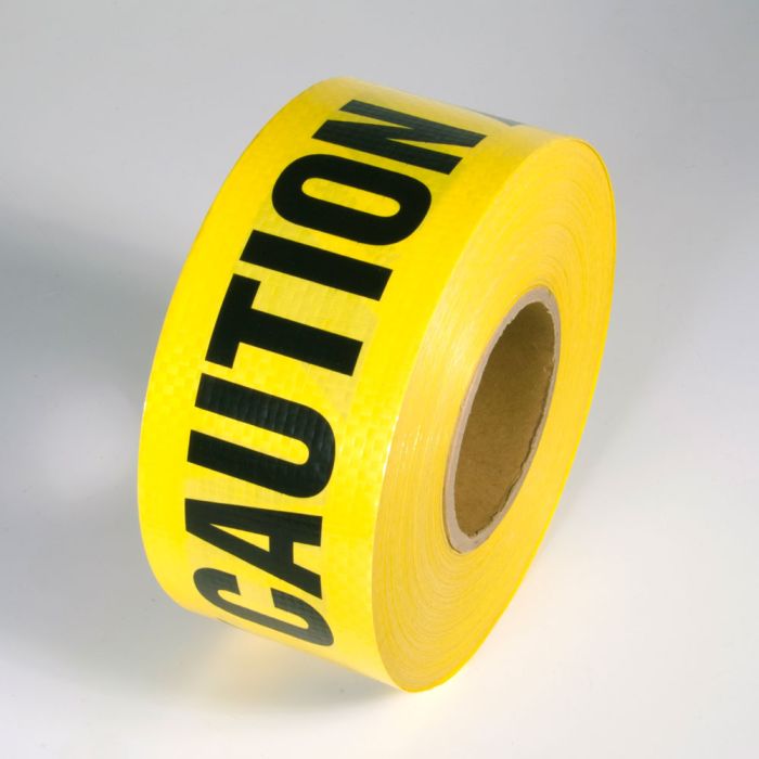 caution barrier tape