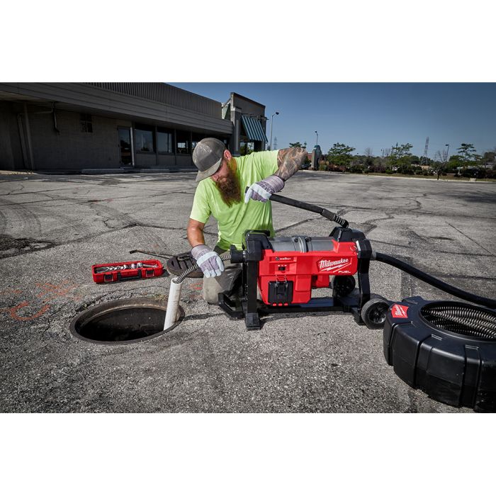 M18 FUEL Sewer Sectional Machine W CABLE DRIVE Construction